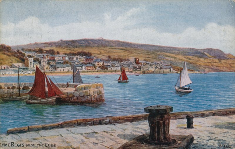 Lyme Regis a Cobbból alkotó: Alfred Robert Quinton