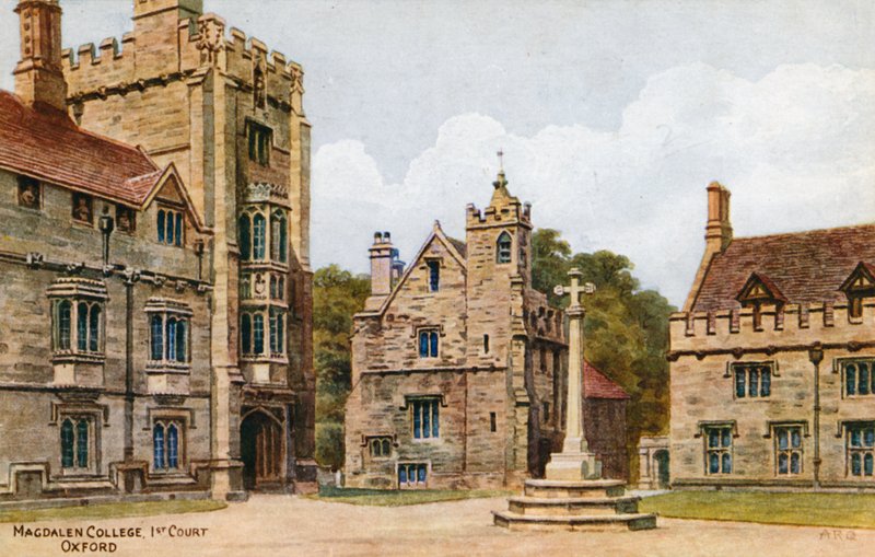 Magdalen College, 1st Court, Oxford alkotó: Alfred Robert Quinton