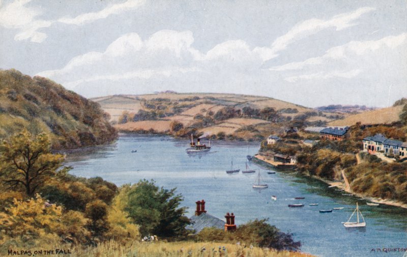 Malpas az őszön alkotó: Alfred Robert Quinton