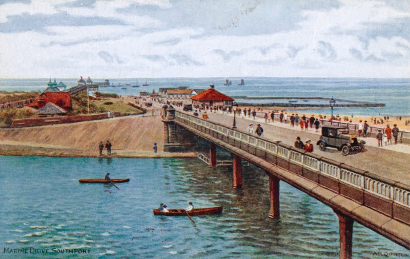 Marine Drive, Southport alkotó: Alfred Robert Quinton