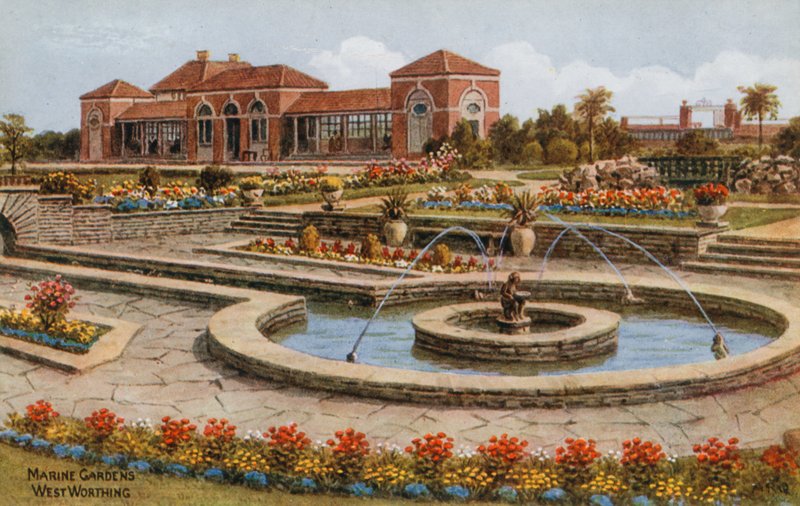 Marine Gardens, West Worthing alkotó: Alfred Robert Quinton