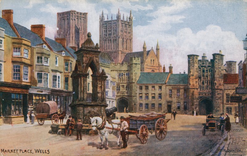 Market Place, Wells alkotó: Alfred Robert Quinton