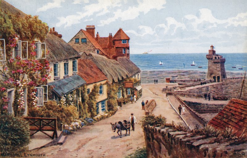 Mars Hill, Lynmouth alkotó: Alfred Robert Quinton