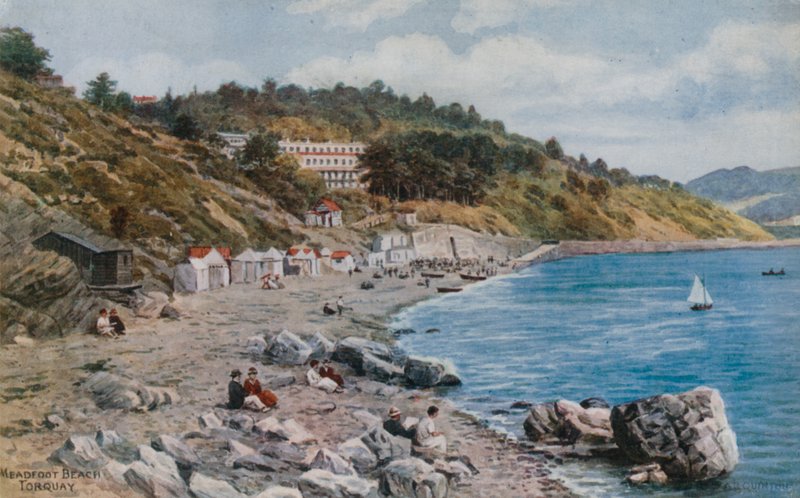 Meadfoot Beach, Torquay alkotó: Alfred Robert Quinton