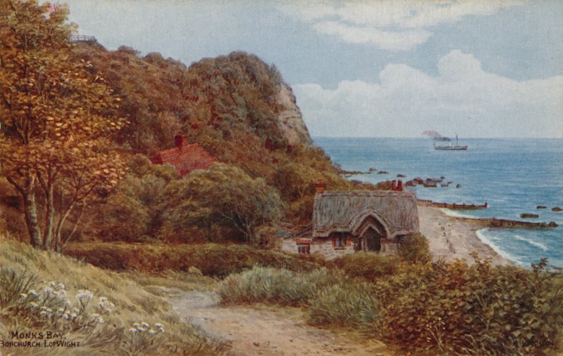 Monks Bay, Bonchurch, Wight I alkotó: Alfred Robert Quinton