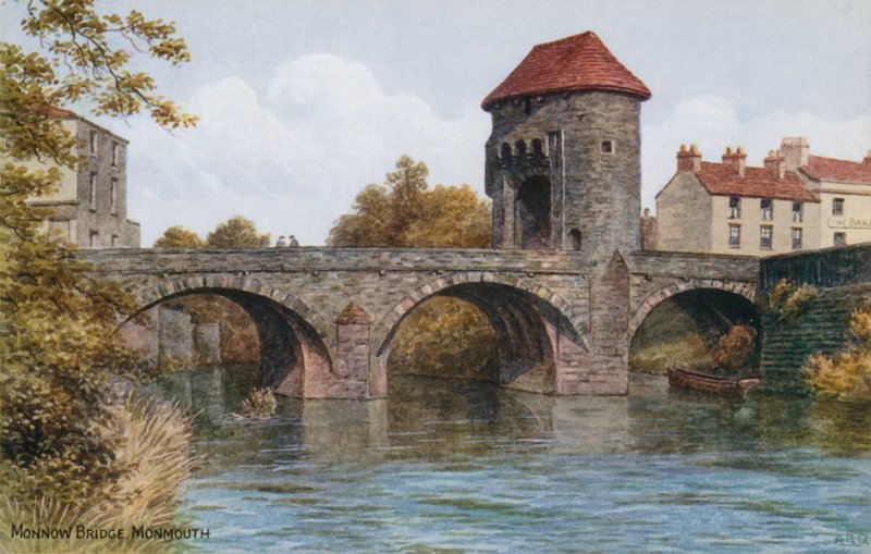Monnow Bridge, Monmouth alkotó: Alfred Robert Quinton