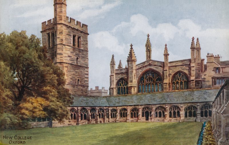 New College, Oxford alkotó: Alfred Robert Quinton
