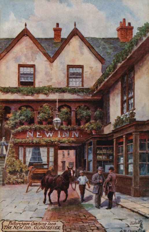 New Inn, Gloucester alkotó: Alfred Robert Quinton