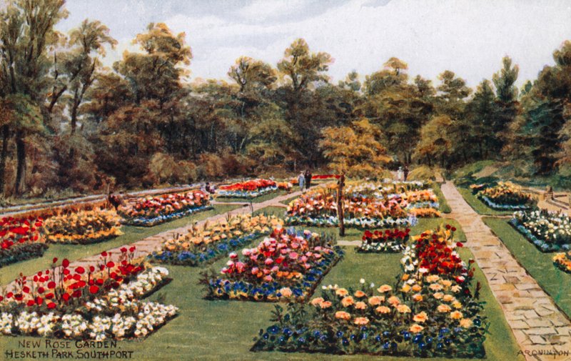 New Rose Garden, Hesketh Park, South Port alkotó: Alfred Robert Quinton