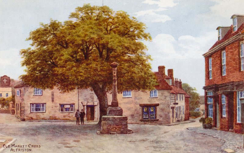 Old Market Cross, Alfriston alkotó: Alfred Robert Quinton