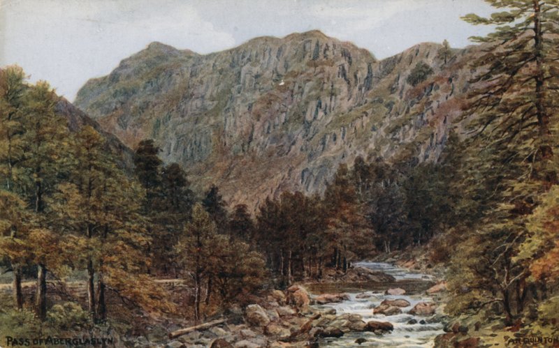 Aberglaslyn hágója alkotó: Alfred Robert Quinton
