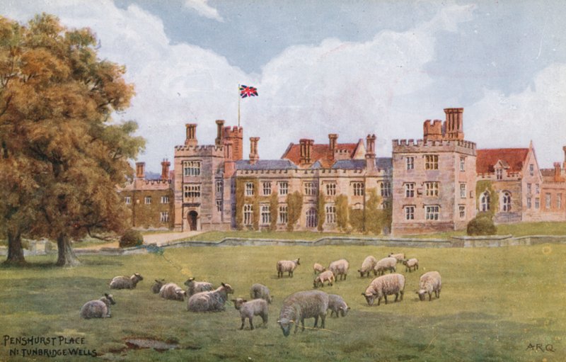 Penshurst Place, Tunbridge Wells közelében alkotó: Alfred Robert Quinton