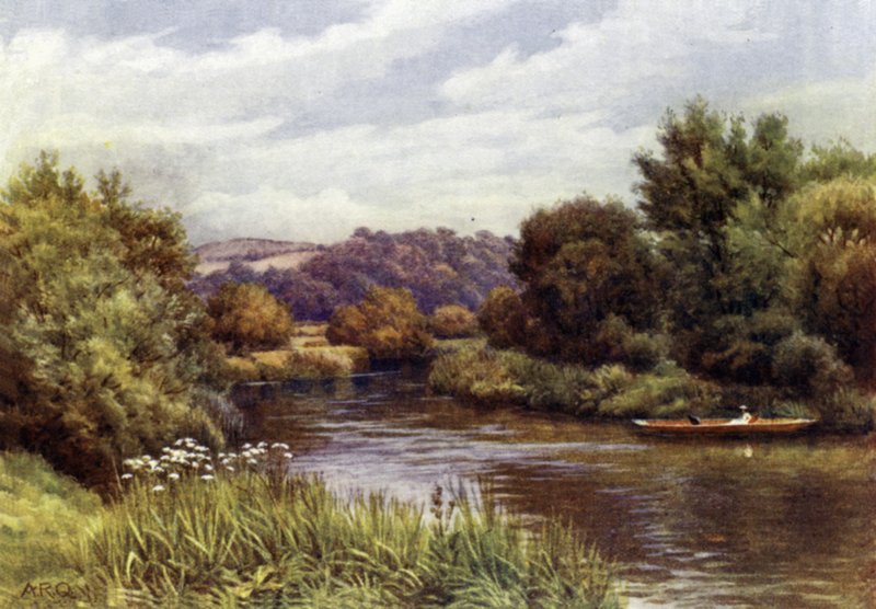 Pink Hill, Weir Stream alkotó: Alfred Robert Quinton