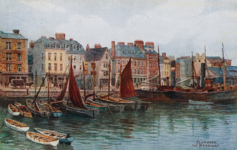 Plymouth, A barbakán alkotó: Alfred Robert Quinton