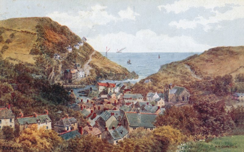 Polperro alkotó: Alfred Robert Quinton