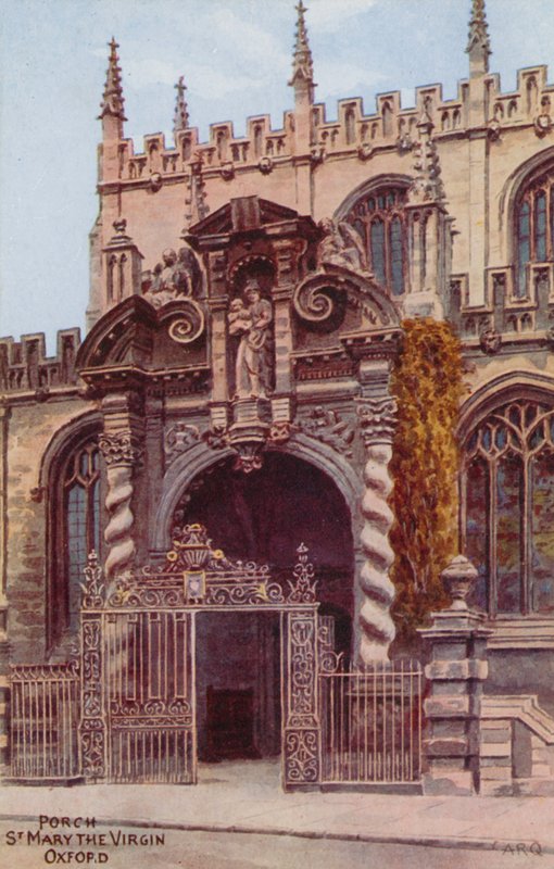 Veranda, Szűz Mária, Oxford alkotó: Alfred Robert Quinton