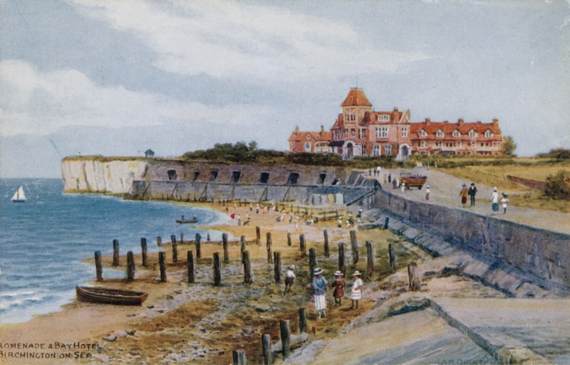Promenade and Bay Hotel, Birchington-on-Sea alkotó: Alfred Robert Quinton