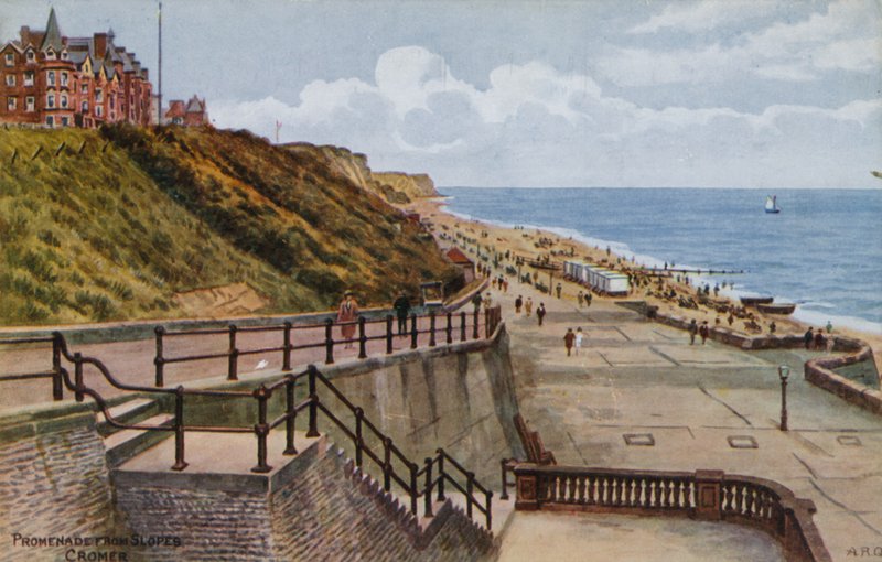 Promenade Slopesból, Cromer alkotó: Alfred Robert Quinton