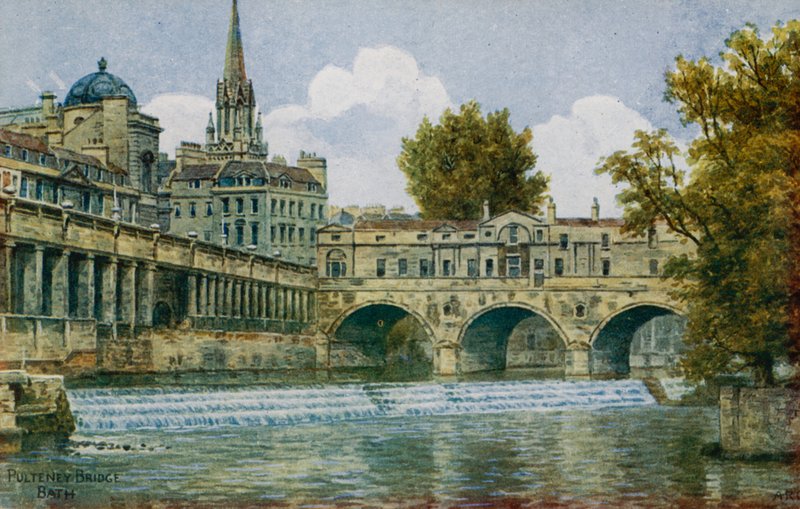 Pulteney híd, Bath alkotó: Alfred Robert Quinton