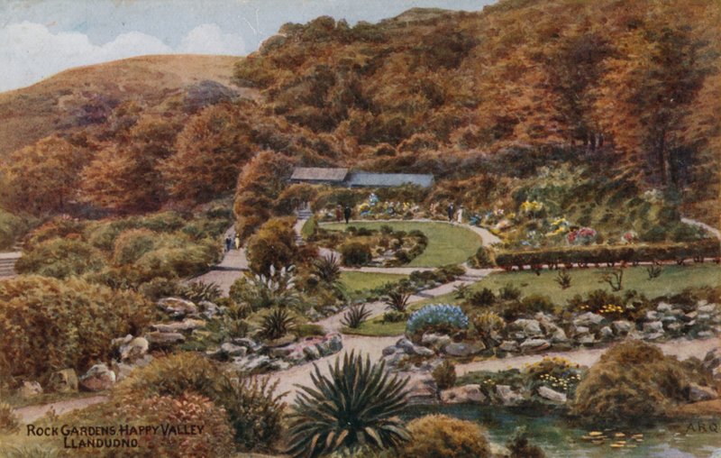 Rock Gardens, Happy Valley, Llandudno alkotó: Alfred Robert Quinton