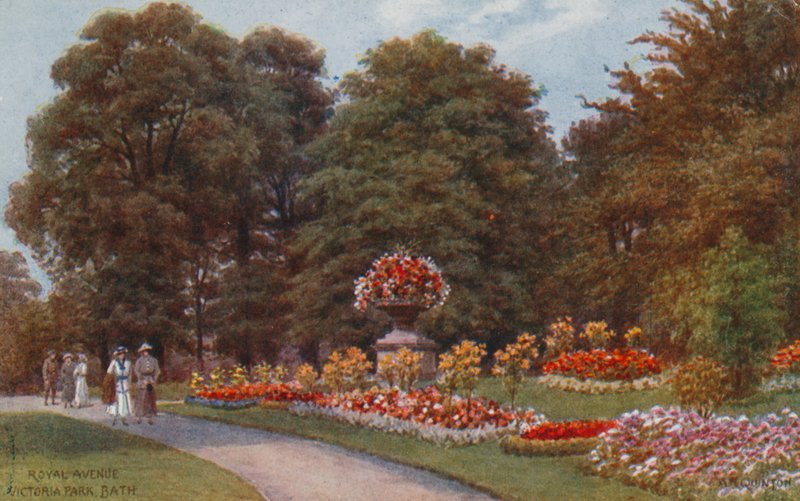 Royal Avenue, Victoria Park, Bath alkotó: Alfred Robert Quinton