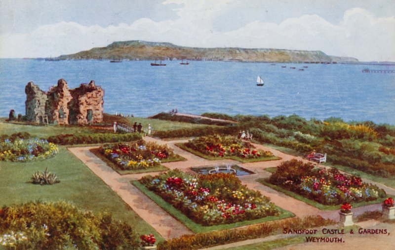 Sandsfoot kastély és kertek, Weymouth alkotó: Alfred Robert Quinton