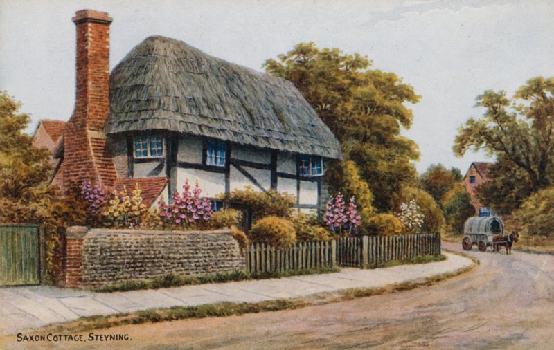 Szász kunyhó, Steyning alkotó: Alfred Robert Quinton