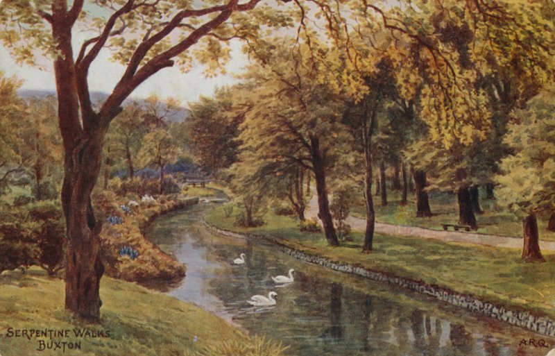 Serpentine Walks, Buxton alkotó: Alfred Robert Quinton