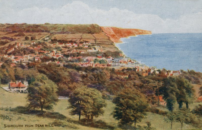Sidmouth a Peak Hillből alkotó: Alfred Robert Quinton