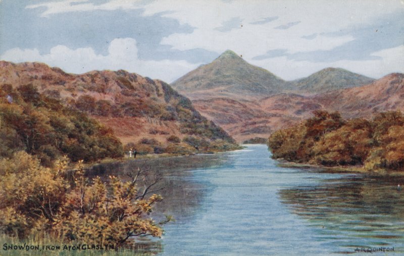 Snowdon, Afon Claslyntól alkotó: Alfred Robert Quinton