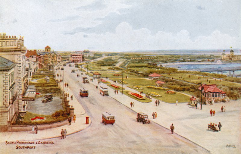South Promenade and Gardens, Southport alkotó: Alfred Robert Quinton