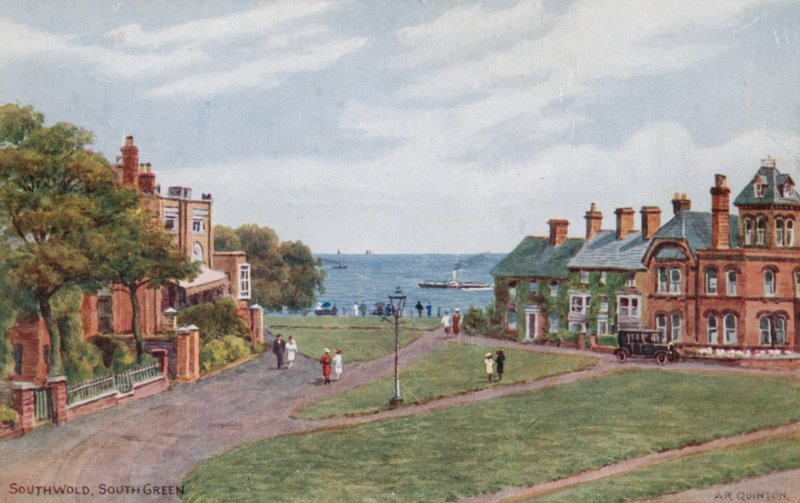 Southwold, South Green alkotó: Alfred Robert Quinton