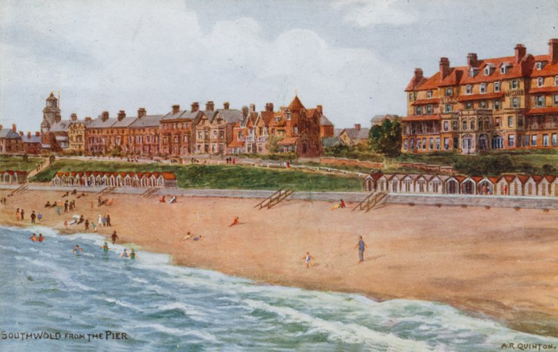 Southwold a mólóról alkotó: Alfred Robert Quinton