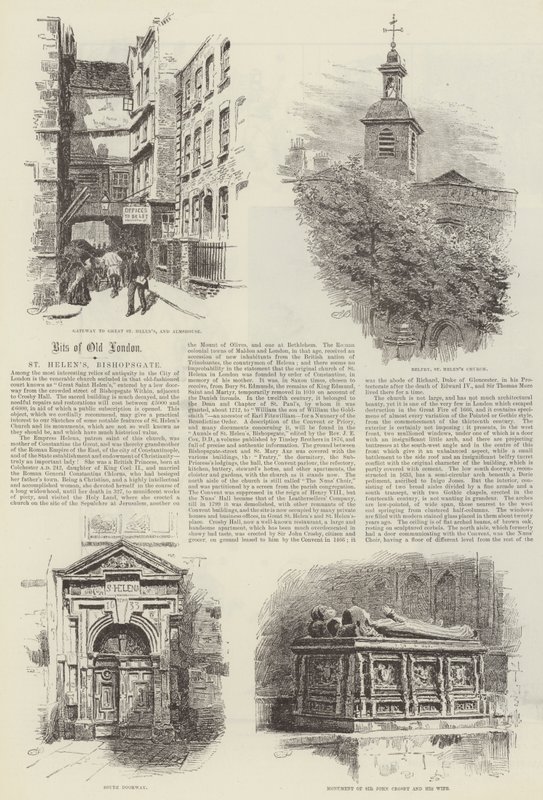 Szent Heléna, Bishopsgate alkotó: Alfred Robert Quinton