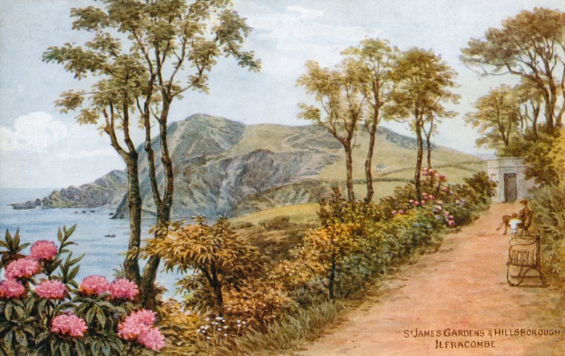 St James Gardens és Hillsborough, Ilfracombe alkotó: Alfred Robert Quinton