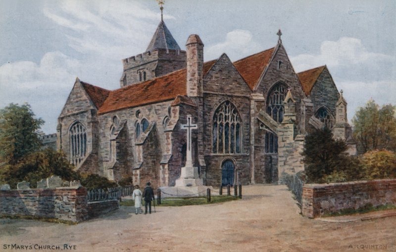 Szent Mária templom, Rye alkotó: Alfred Robert Quinton