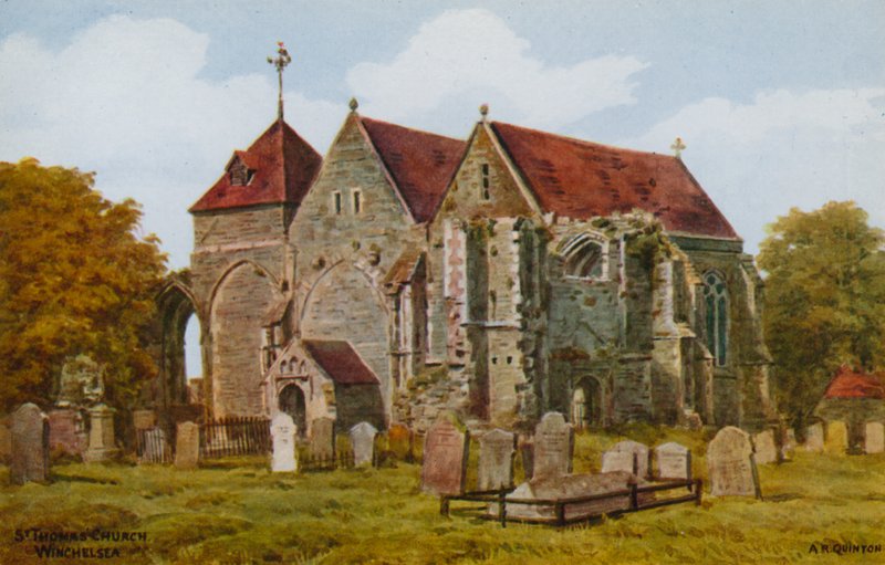 Szent Tamás-templom, Winchelsea alkotó: Alfred Robert Quinton