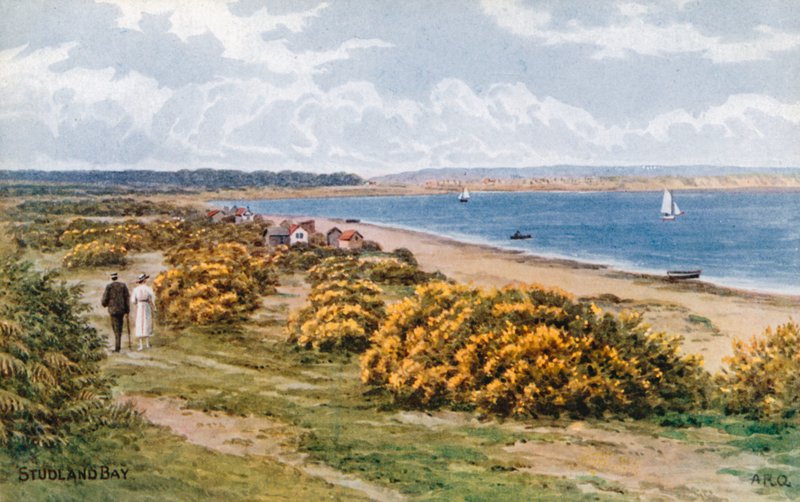 Studland-öböl alkotó: Alfred Robert Quinton