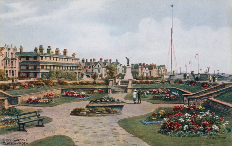 Sunk Gardens, Clacton-on-Sea alkotó: Alfred Robert Quinton