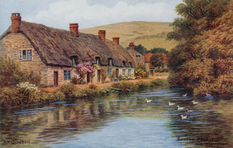 Sutton Poyntz, Weymouth közelében alkotó: Alfred Robert Quinton
