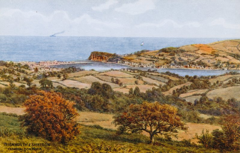 Teignmouth és Shaldon, Haldon Moortól alkotó: Alfred Robert Quinton