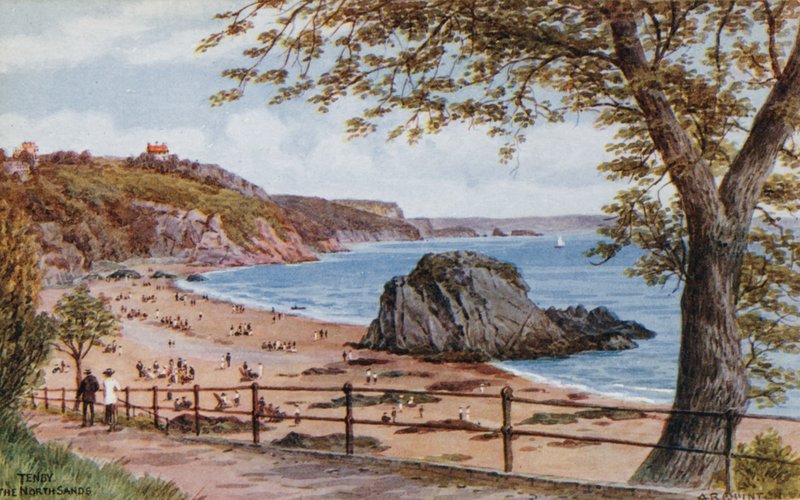Tenby, The North Sands alkotó: Alfred Robert Quinton