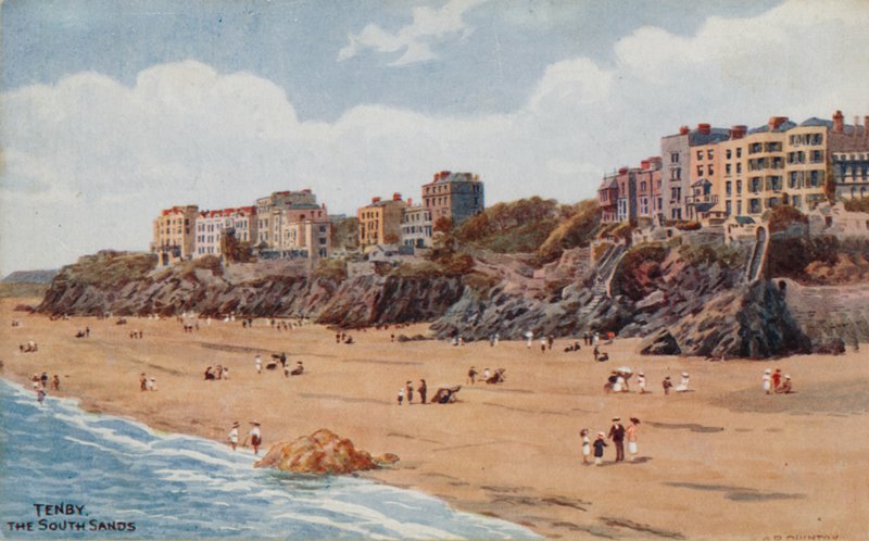 Tenby, The South Sands alkotó: Alfred Robert Quinton