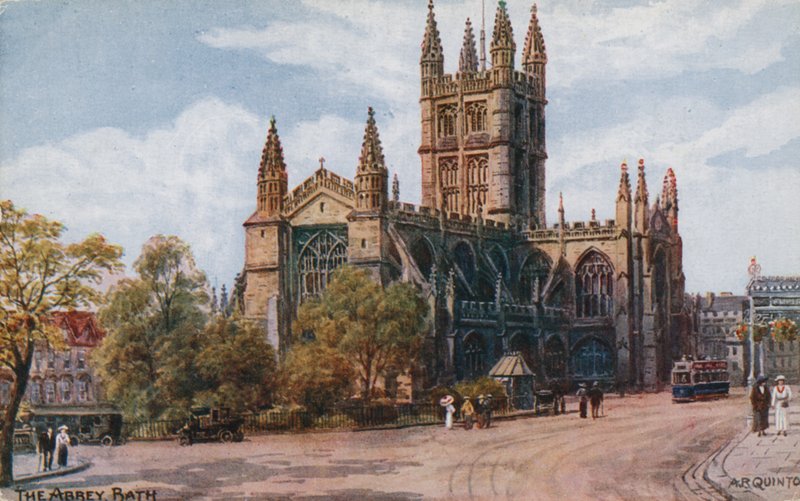 Az apátság, Bath alkotó: Alfred Robert Quinton