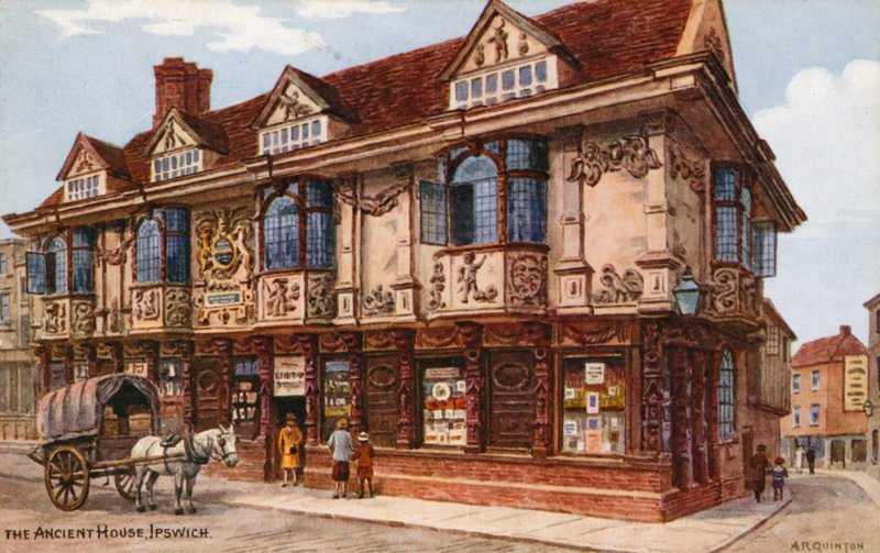 Az ókori ház, Ipswich alkotó: Alfred Robert Quinton