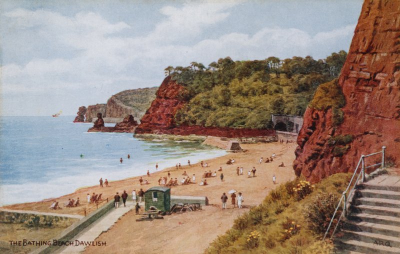 Fürdőpart, Dawlish alkotó: Alfred Robert Quinton
