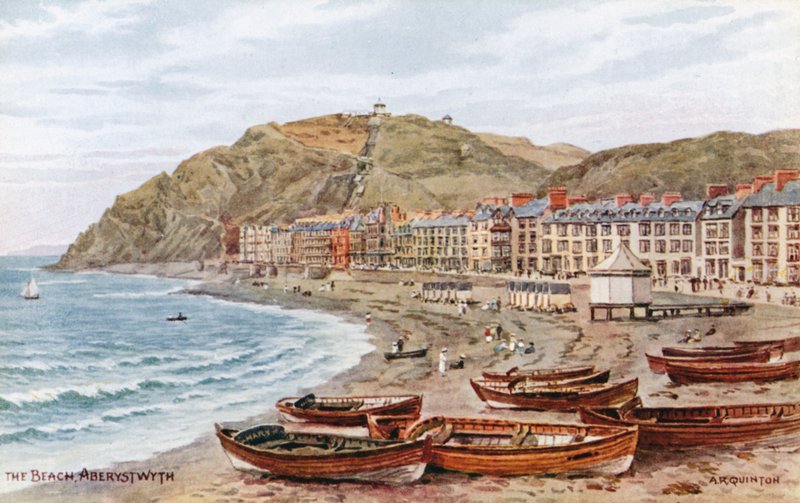 The Beach, Aberystwyth alkotó: Alfred Robert Quinton