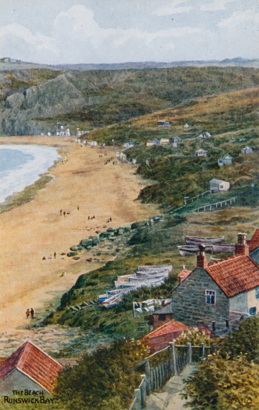 The Beach, Runswick Bay alkotó: Alfred Robert Quinton