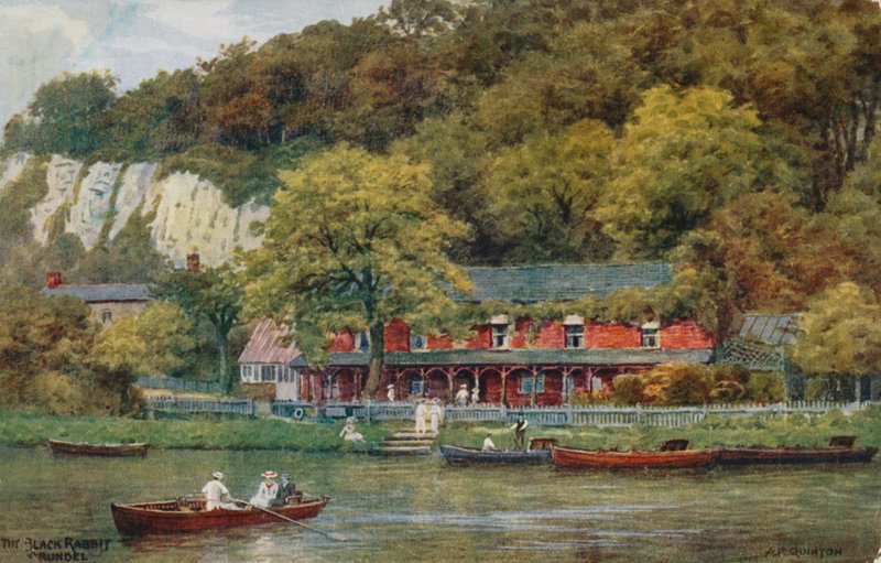 A fekete nyúl, Arundel alkotó: Alfred Robert Quinton