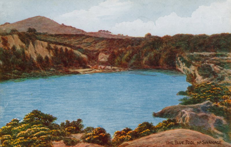 The Blue Pool, Nr Swanage alkotó: Alfred Robert Quinton